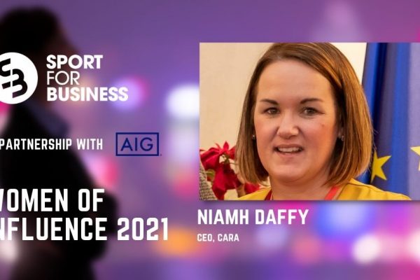 CEO of Cara profiled as one of the 50 Women of Influence in Irish Sport 2021.