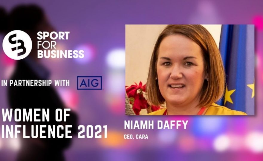 CEO of Cara profiled as one of the 50 Women of Influence in Irish Sport 2021.