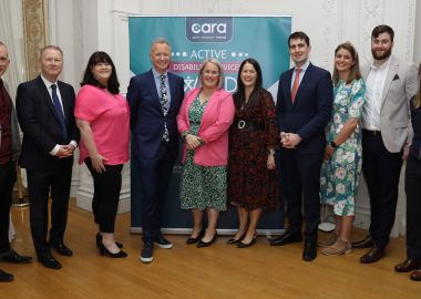 Cara Team with Matt Cooper and Minister Jack Chambers